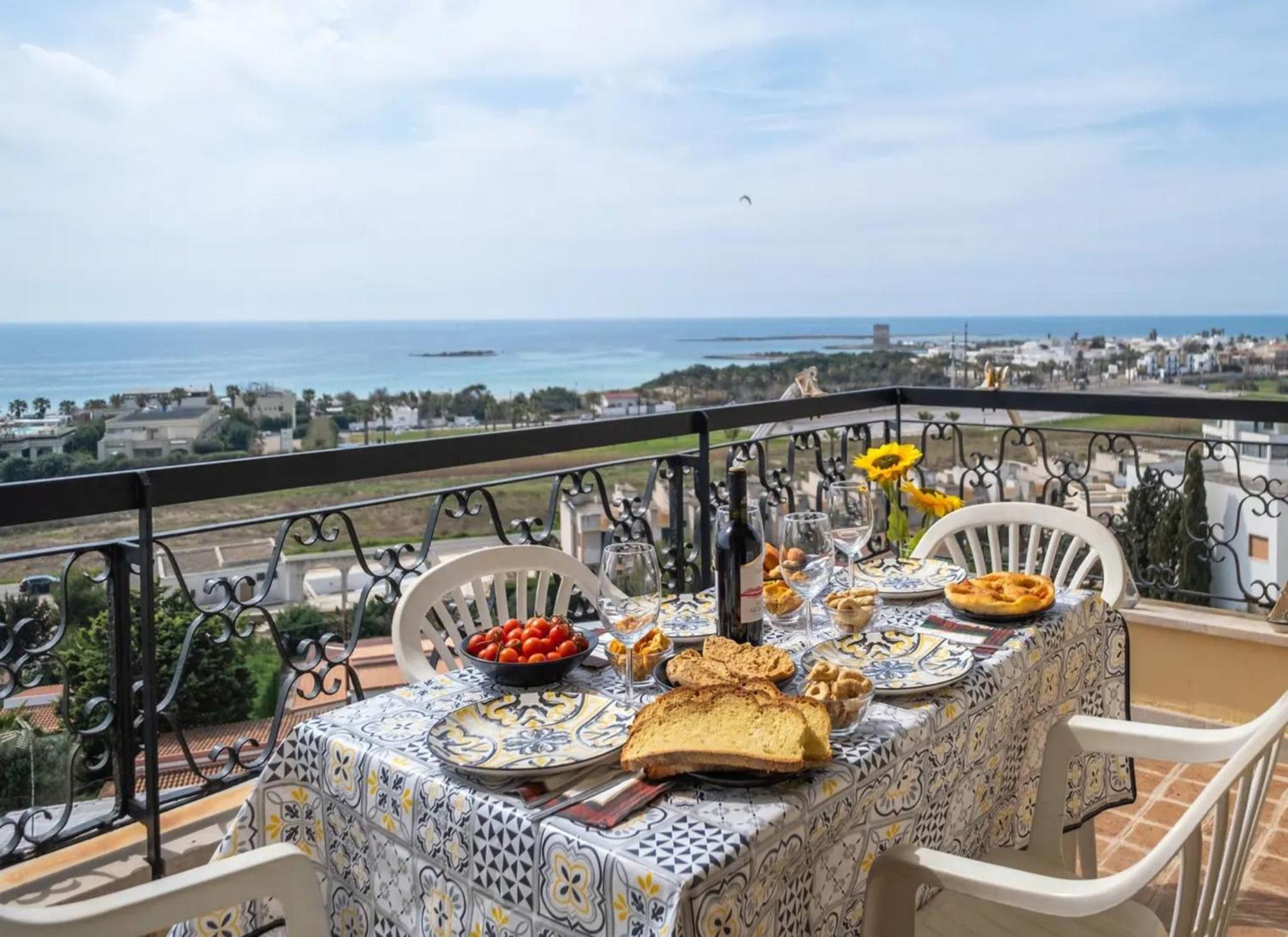 Villa The Sea View Panoramic à Porto Cesareo Extérieur photo